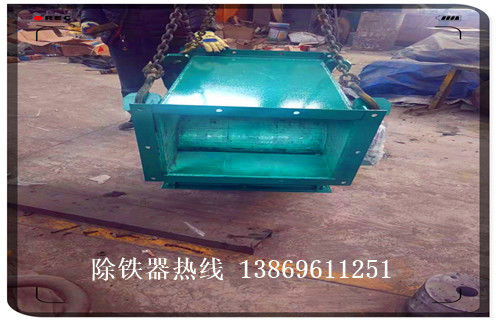 管道除鐵器，云南管道除鐵器工作原理_遠力云南管道除鐵器工作原理安裝示意圖型12000高斯_可定制工作原理