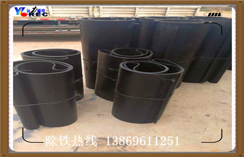 皮帶永磁除鐵器，皮帶上的永磁除鐵器_皮帶上的永磁除鐵器皮帶原因及如何調(diào)_刮板價格