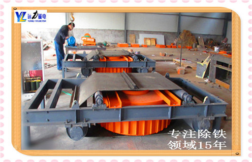 自卸式電磁除鐵器，浙江礦用自卸式電磁除鐵器設(shè)備_浙江礦用自卸式電磁除鐵器設(shè)備有哪些_型號及工作視頻 