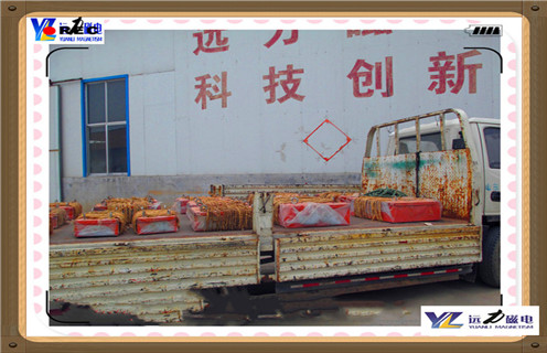 懸掛式永磁除鐵器，山西懸掛式永磁除鐵器定制_內部磁塊安裝方法_山西懸掛式永磁除鐵器定制供應型號價格